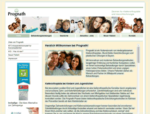 Tablet Screenshot of prognath.com